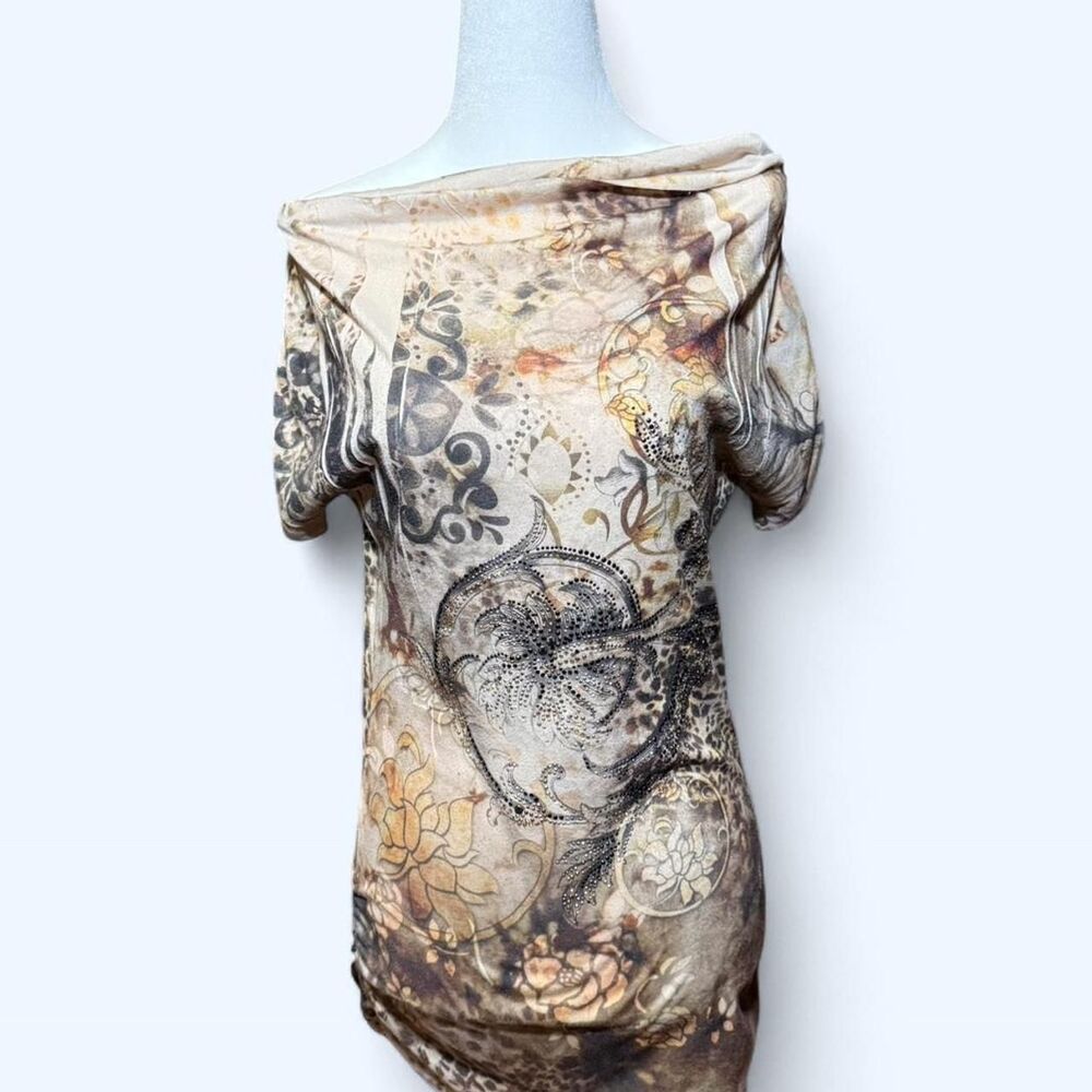 BLEU y2k womens top or mini dress